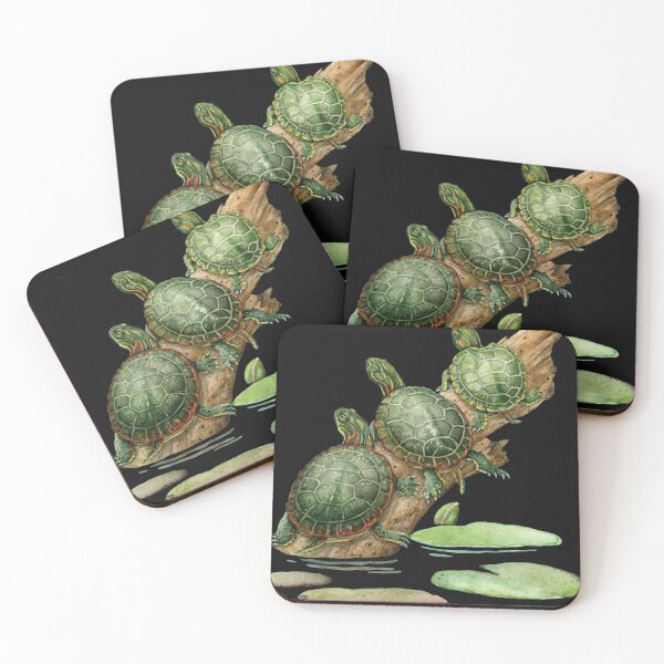 Item preview, Painted Turtles designed and sold by windhamshop.