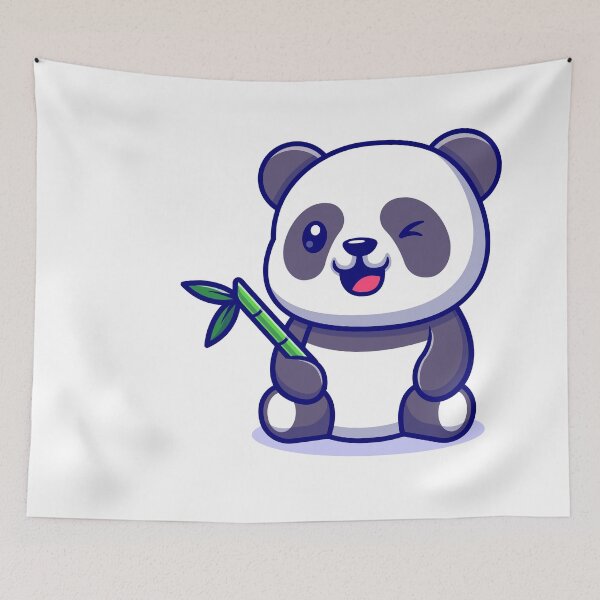Item preview, Panda with Bamboo designed and sold by hutamaAdi98.
