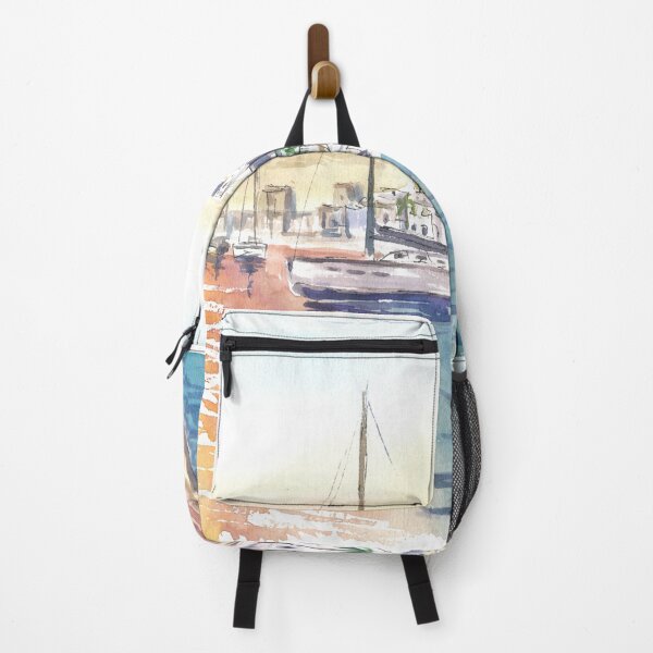 Item preview, Naxos Cycladic Greek Island Dreams with Port View designed and sold by artshop77.