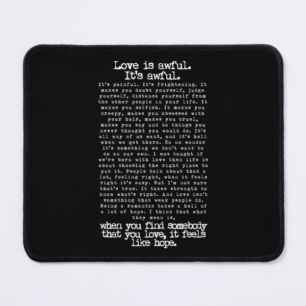Item preview, Fleabag Love Speech| Hot Priest Wedding| Typewriter Quote designed and sold by Nada18.