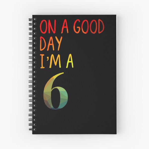 Item preview, Rainbow On a good day I’m a 6 designed and sold by HollandArtz.