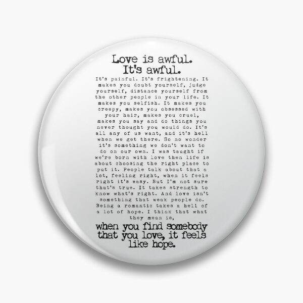 Item preview, Fleabag Love Speech| Hot Priest Wedding| Typewriter Quote designed and sold by Nada18.