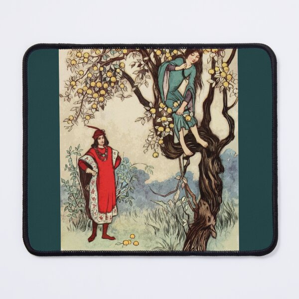 Item preview, Brothers Grim One Eye Two Eyes Three Eyes Warwick Goble Vintage Fairytale Illustration designed and sold by Bellathewilde.