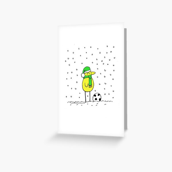 Canary Crimbo Greeting Card