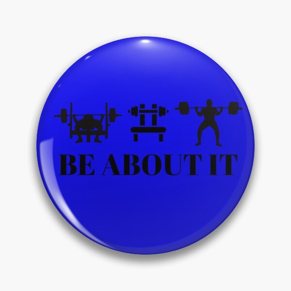 Item preview, Be About It Bench Press & Squats Black designed and sold by RiseSetOnline.