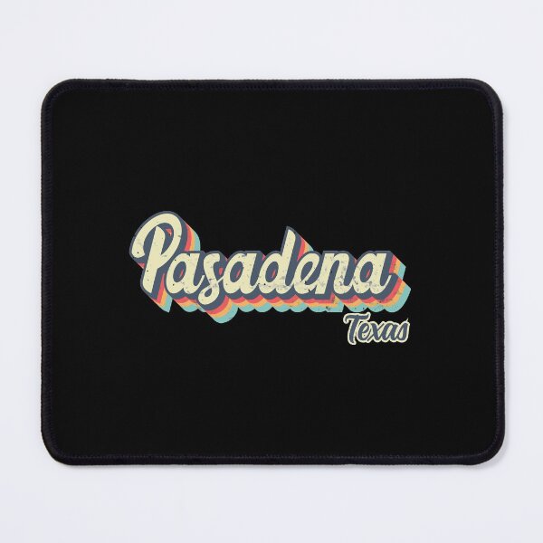 Item preview, Pasadena city Texas Retro Vintage 70s rainbow designed and sold by Teelogic.