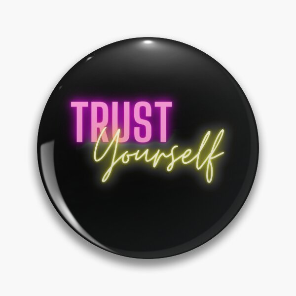 Item preview, Trust yourself - neon inspirational quote  designed and sold by theslowdown.