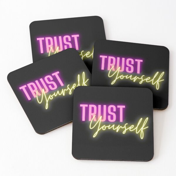 Item preview, Trust yourself - neon inspirational quote  designed and sold by theslowdown.