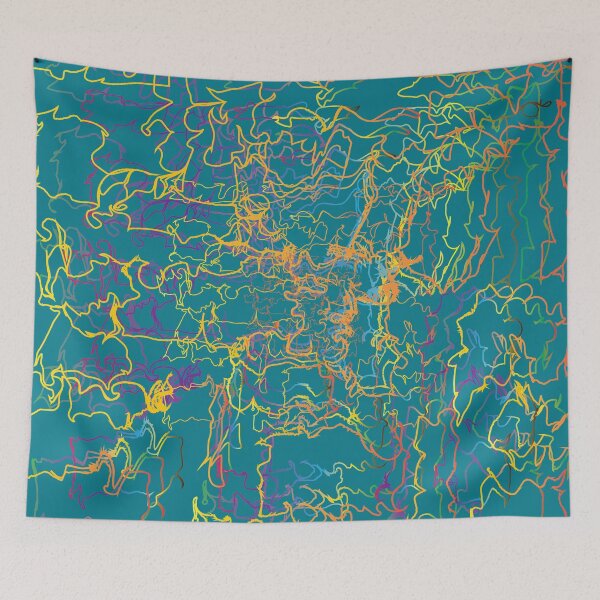 Item preview, Abstract Patterns On Ceramic Tile designed and sold by Special-Ninja.