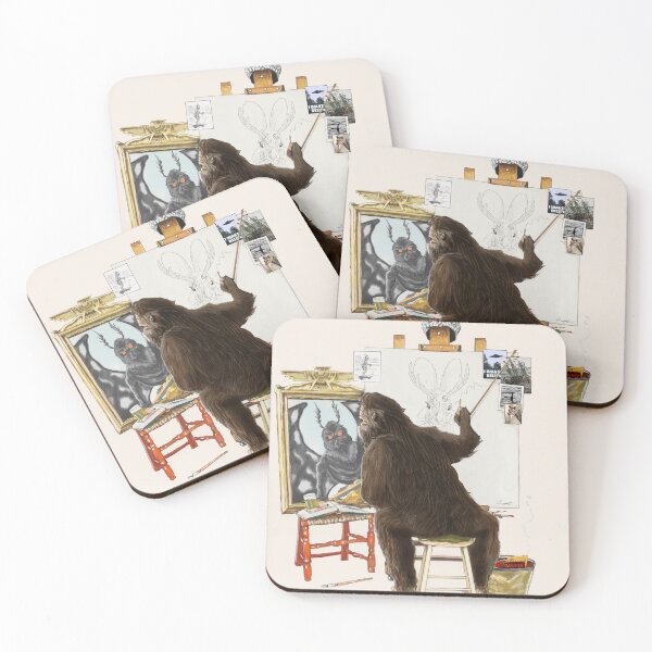 Item preview, Triptic Cryptid designed and sold by artmonkeyworld.