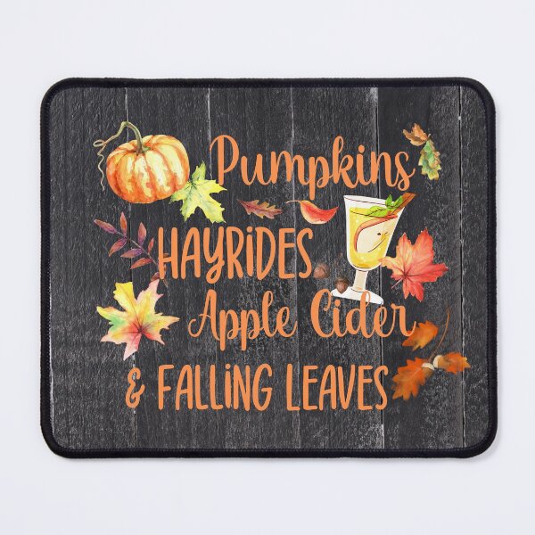 Item preview, JustAGirl wholoves fall, Pumpkins, Hayrides, Apple Cider, Autumn Leaves, Comfy Fall Decor, Graphic Fall Season designed and sold by kongju.