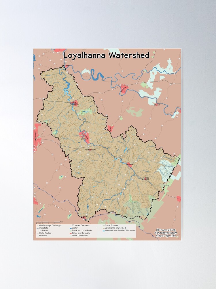 Alternate view of Loyalhanna Watershed Poster