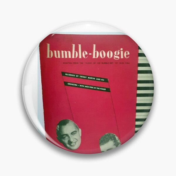 Item preview, piano, keyboard, blues, jump, Bumble Boogie, Sheet music, 1940's, boogie, swing, Frankie Carle designed and sold by Vintaged.