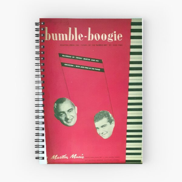 Item preview, piano, keyboard, blues, jump, Bumble Boogie, Sheet music, 1940's, boogie, swing, Frankie Carle designed and sold by Vintaged.