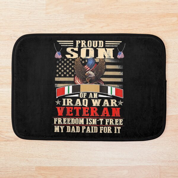 Item preview, Orgulloso hijo del padre de un veterano militar de Irak designed and sold by GerdaShop.