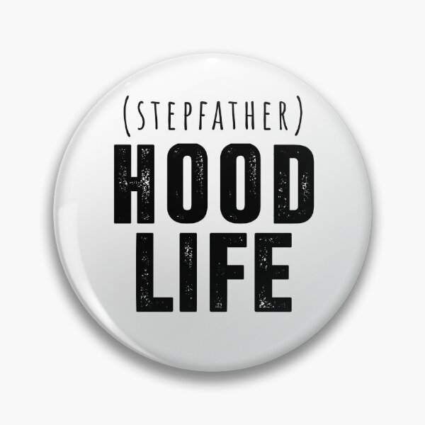 Item preview, Stepfather Gifts| Funny Step Father's Day Gift T-Shirt| Fathers Day Gifts| Stepdad Hood Life Joke| Gangster Rap Music| Hip Hop designed and sold by Nada18.