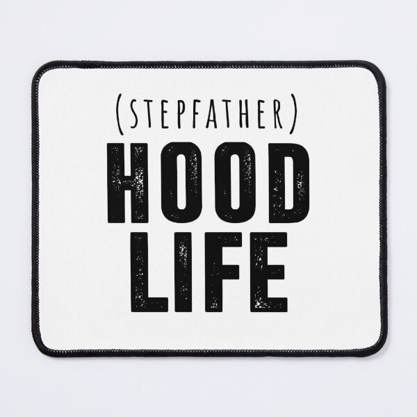Item preview, Stepfather Gifts| Funny Step Father's Day Gift T-Shirt| Fathers Day Gifts| Stepdad Hood Life Joke| Gangster Rap Music| Hip Hop designed and sold by Nada18.