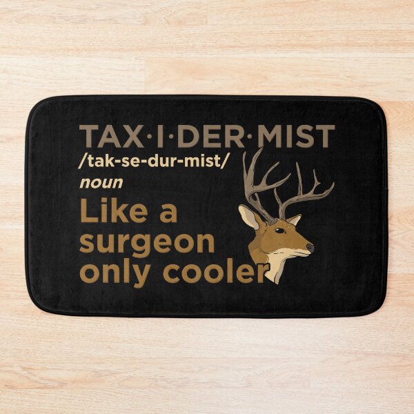 Item preview, Cooler Than a Surgeon - The Taxidermist's Art Design designed and sold by Dancing Dolphin Crafts.