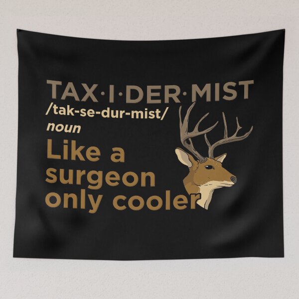 Item preview, Cooler Than a Surgeon - The Taxidermist's Art Design designed and sold by Dancing Dolphin Crafts.