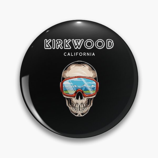 Item preview, Womens Kirkwood California - Ski and Snowboard Skeleton V-Neck  designed and sold by GodivaShop.