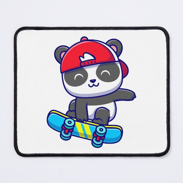 Item preview, Panda And SkateBoard designed and sold by hutamaAdi98.