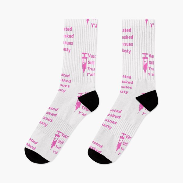 Item preview, Vaccinated still masked, trust issues y'all nasty designed and sold by Auntieck.