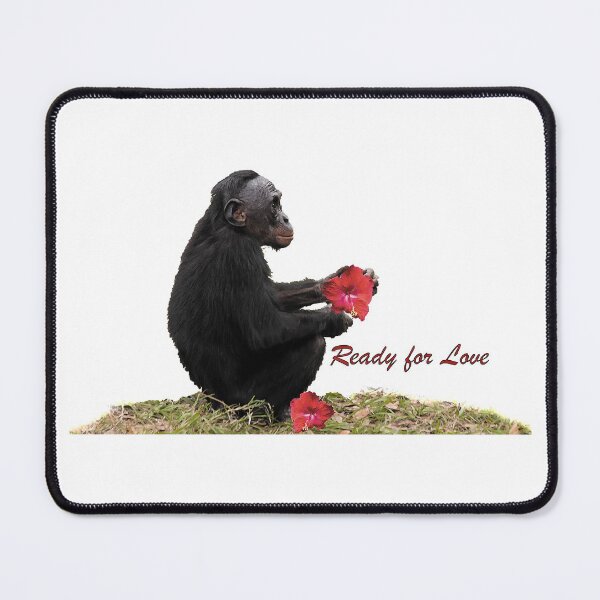 Item preview, Monkey Holds Flowers designed and sold by KbytesOfJax Outdoor and Nature.