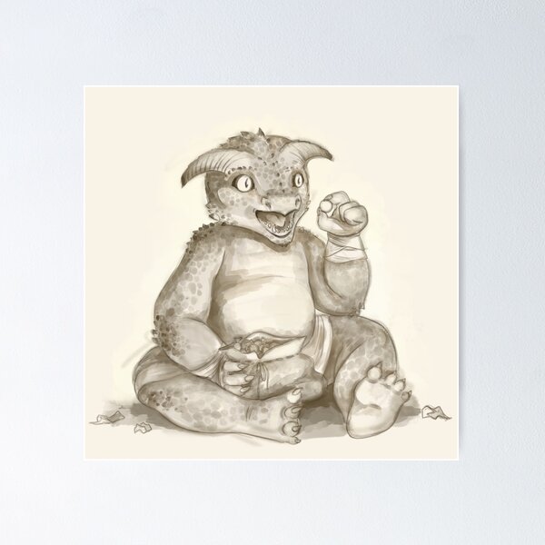 Item preview, Baby Dragonborn designed and sold by BrightonUp.