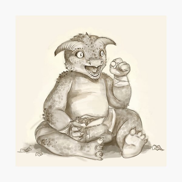 Item preview, Baby Dragonborn designed and sold by BrightonUp.