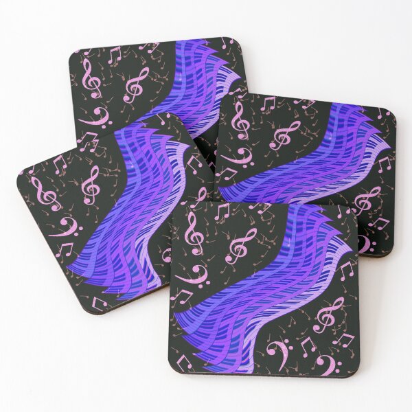 Item preview, Curvy piano keys in shades of purple designed and sold by Only1helen.
