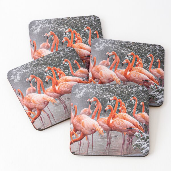 Item preview, A Flamboyance of Flamingos designed and sold by debjaynedesign.