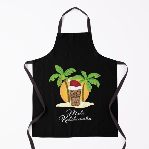 Item preview, Mele Kalikimaka Merry Christmas Hawaiian Tiki designed and sold by VibesTraining.