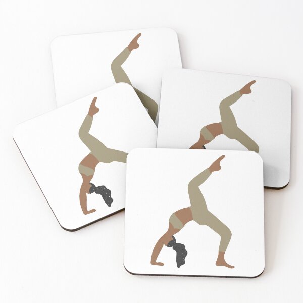 Item preview, One-Legged Upward-Facing Bow Pose Yoga Galaxy Hair designed and sold by artsyvectors.
