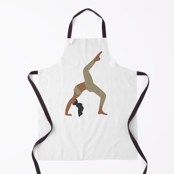 Item preview, One-Legged Upward-Facing Bow Pose Yoga Galaxy Hair designed and sold by artsyvectors.