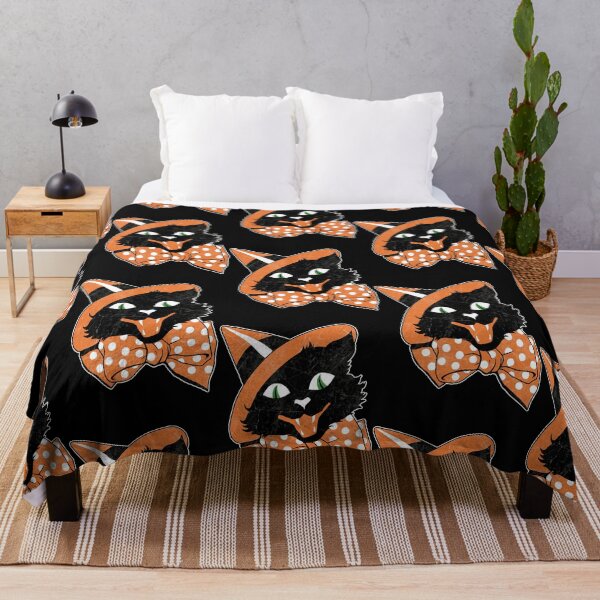 Item preview, Vintage Halloween Black Cat  designed and sold by mayarsaterq.