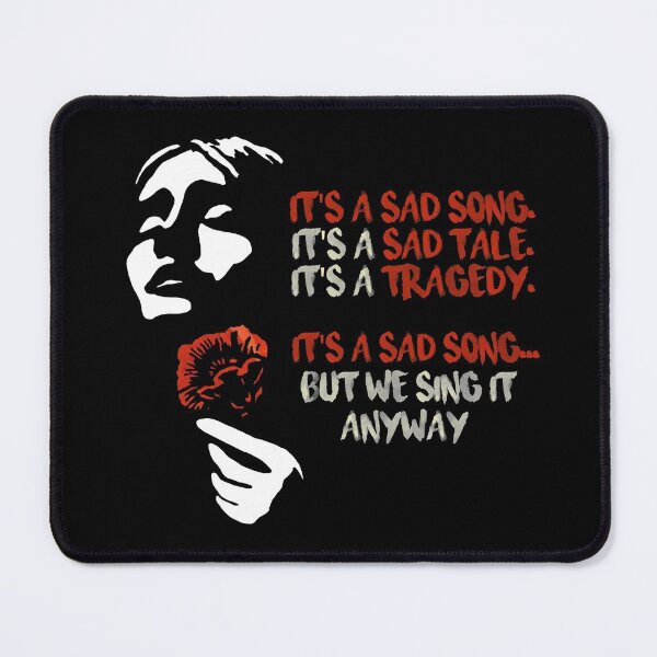 Item preview, Hadestown The Musical Stickers| It's A Sad Song, But We Sing It Anyway| Broadway Musicals Sticker| Persephone & Eurydice & Orpheus & Hermes & Hades & The Fates.  designed and sold by Nada18.