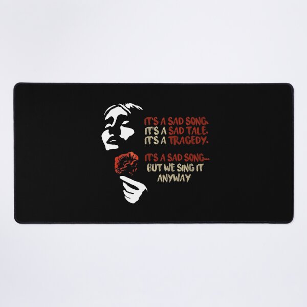 Item preview, Hadestown The Musical Stickers| It's A Sad Song, But We Sing It Anyway| Broadway Musicals Sticker| Persephone & Eurydice & Orpheus & Hermes & Hades & The Fates.  designed and sold by Nada18.