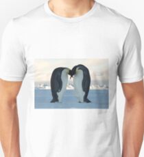 Emperor Penguin Courtship Unisex T-Shirt