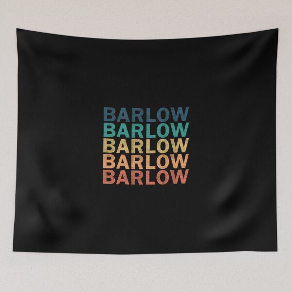 Item preview, Barlow Name T Shirt - Barlow Vintage Retro Barlow Name Gift Item Tee designed and sold by arlinasdua.