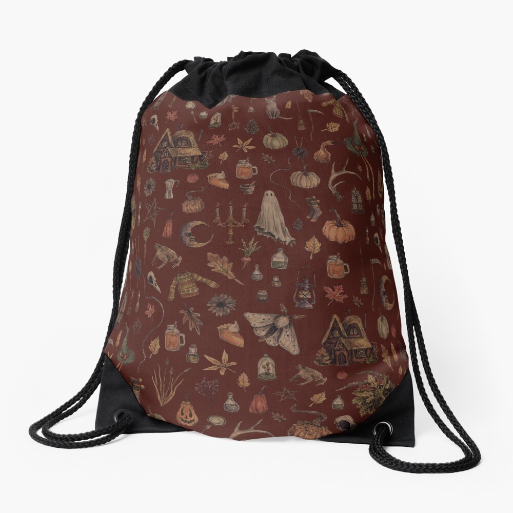 Cozy Crone Drawstring Bag