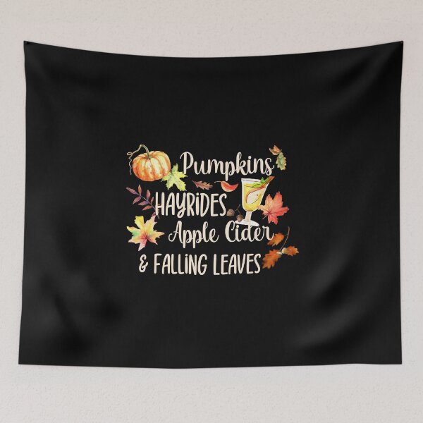 Item preview, Pumpkins, Hayrides, Apple Cider, Autumn Leaves : Comfy Fall, Graphic Fall Season For Women designed and sold by kongju.