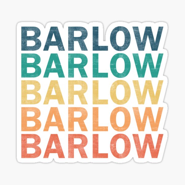 Item preview, Barlow Name T Shirt - Barlow Vintage Retro Barlow Name Gift Item Tee designed and sold by arlinasdua.
