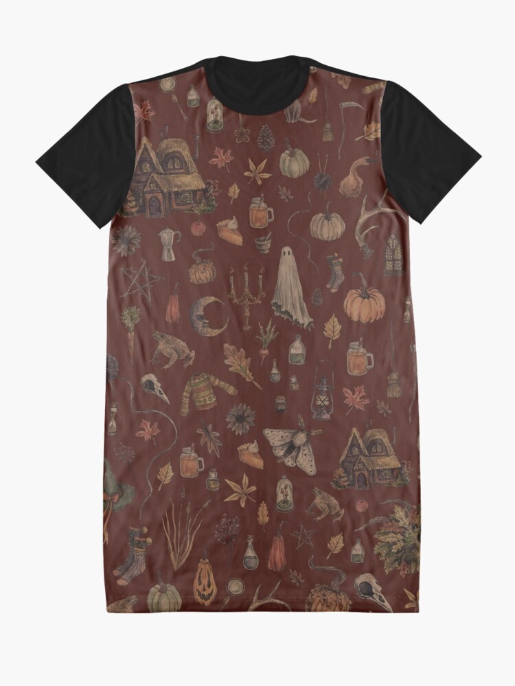 Alternate view of Cozy Crone Graphic T-Shirt Dress