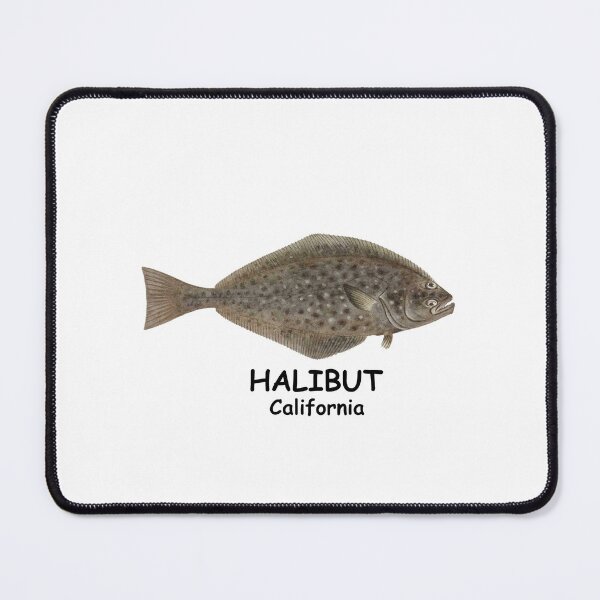 Item preview, HALIBUT CALIFORNIA designed and sold by cgullart.