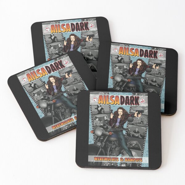 Item preview, For Men Women Ailsa Dark Werewolves And Bampots 1 - Cover Art Retro Vintage designed and sold by BerniceWunsch.