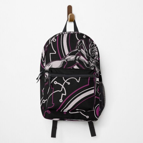 Item preview, Abstract Black Scorpio - Purple Lines designed and sold by HROC.