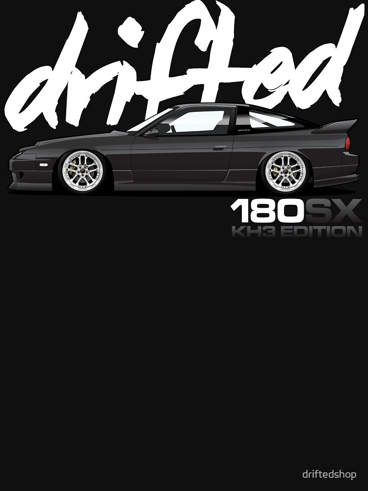 Thumbnail 7 of 7, Classic T-Shirt, Drifted 180sx Tee - KH3 Edition by Drifted designed and sold by driftedshop.