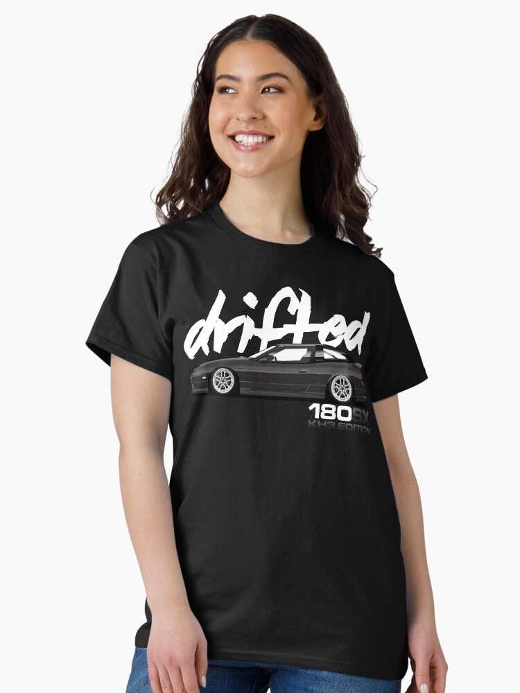 Thumbnail 1 of 7, Classic T-Shirt, Drifted 180sx Tee - KH3 Edition by Drifted designed and sold by driftedshop.