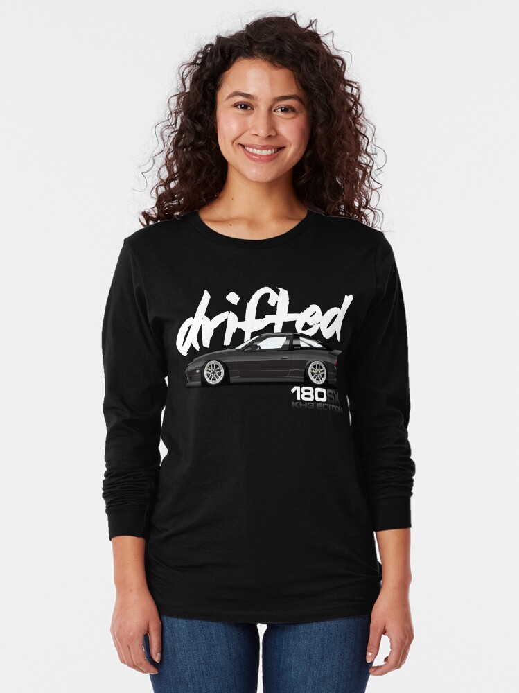 Alternate view of Drifted 180sx Tee - KH3 Edition by Drifted Long Sleeve T-Shirt