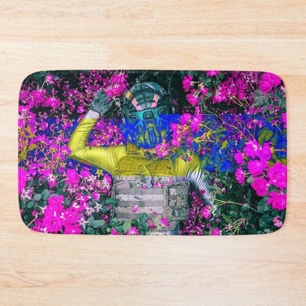 Item preview, Astronaut Cyborg Lying in a Field Glitch Art designed and sold by glitchhub.